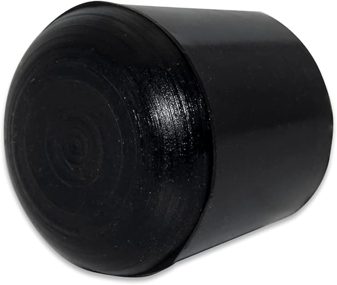 Flyshop 8Pcs 3/4", 19 mm Durable Silicone Chair Leg Caps Furniture Floor Protector Round Table Feet Covers, Black - Image 2