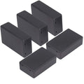 Zulkit 5Pcs Project Boxes ABS Plastic Electrical Project Case Power Junction Box Black 3.15 x 1.97 x 1.02 inch (80 x 50 x 26 mm) by Zulkit