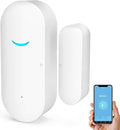 WiFi Door and Window Sensors,Tuya Smart Alarm with Free Notification APP Control Home Security Alarm System, No Hub Required,Compatible with Alexa, Google Home (1-Pack) by SENCKIT