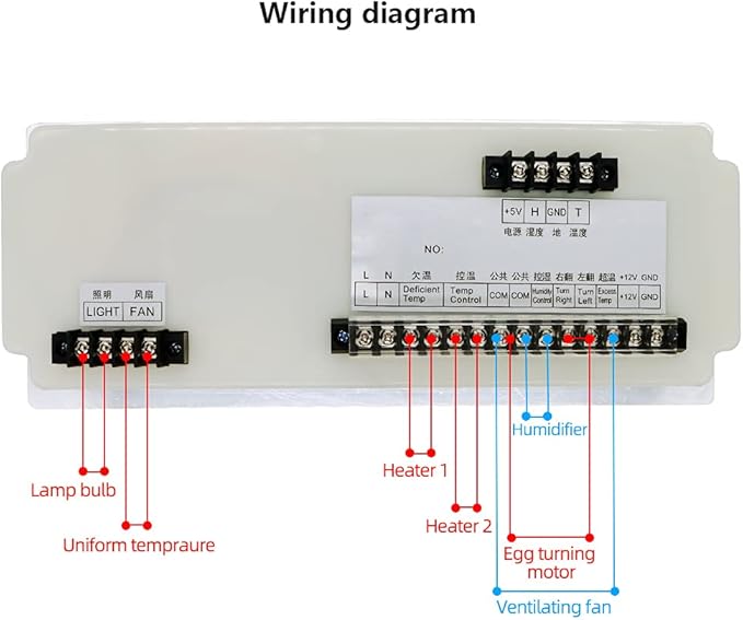 Full Automatic Egg Incubator Controller XM-18D Temperature and Humidity Controller - Image 5