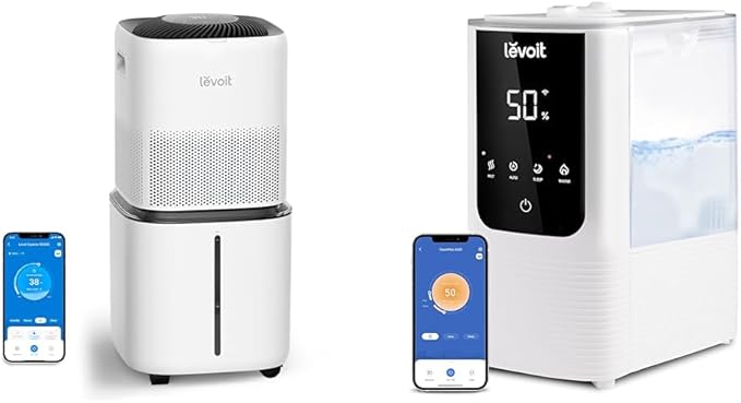 LEVOIT Superior 6000S Smart Evaporative Humidifiers for Home Whole House up to 3000ft² & Humidifiers for Bedroom Home by Levoit