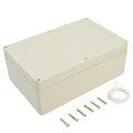 LeMotech Waterproof Dustproof IP65 ABS Plastic Junction Box Universal Electric Project Enclosure Pale Gray 9.0 x 5.9 x 3.4 inch (230 x 150 x 87 mm) by LeMotech