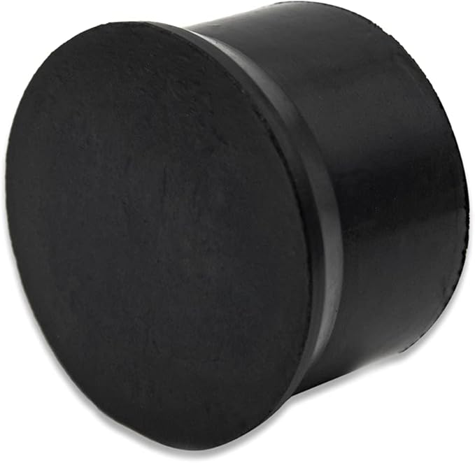 Flyshop 2", 50 mm, Patio Round Chair Leg Caps, Furniture Table Feet Covers Floor Protectors, Anti-Skid Durable Thick Rubber Leg Tips, 8 Pack, Black - Image 7