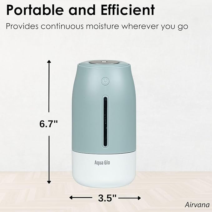 AG250HUM-V2-S Personal Humidifier, Silver - Image 3