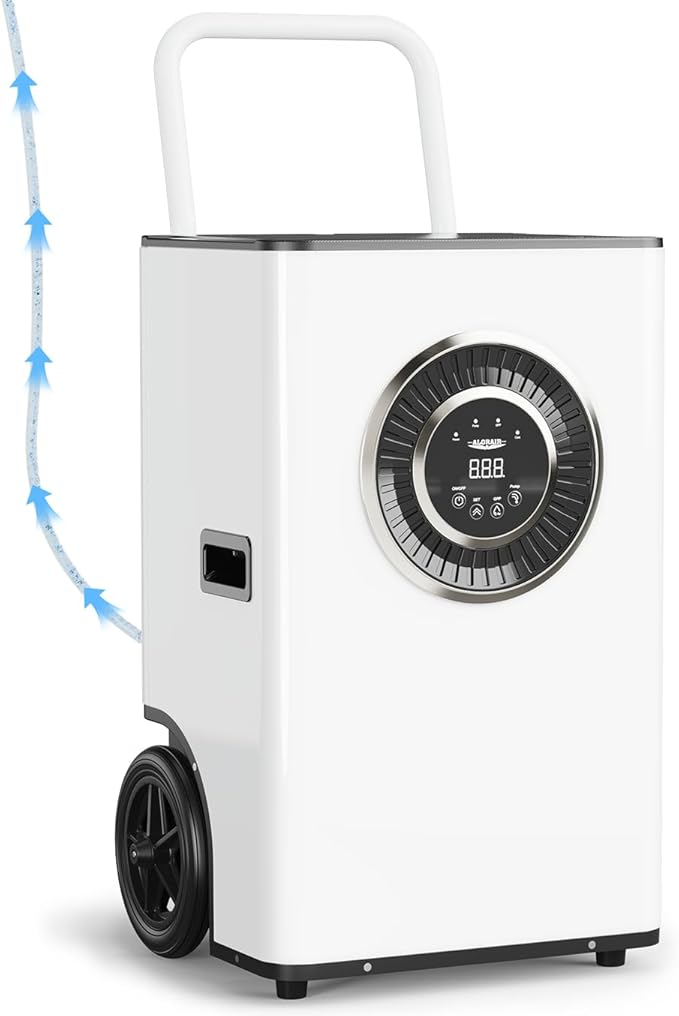 ALORAIR 170PPD Commercial Dehumidifier with Pump & Drain Hose, LGR Tech Industrial Dehumidifiers, for Water Damage Restore, Basements, Large Space, 5 Years Limited Warranty, Sentinel Elite 80X by ALORAIRSOLUTIONSINC0J0DC