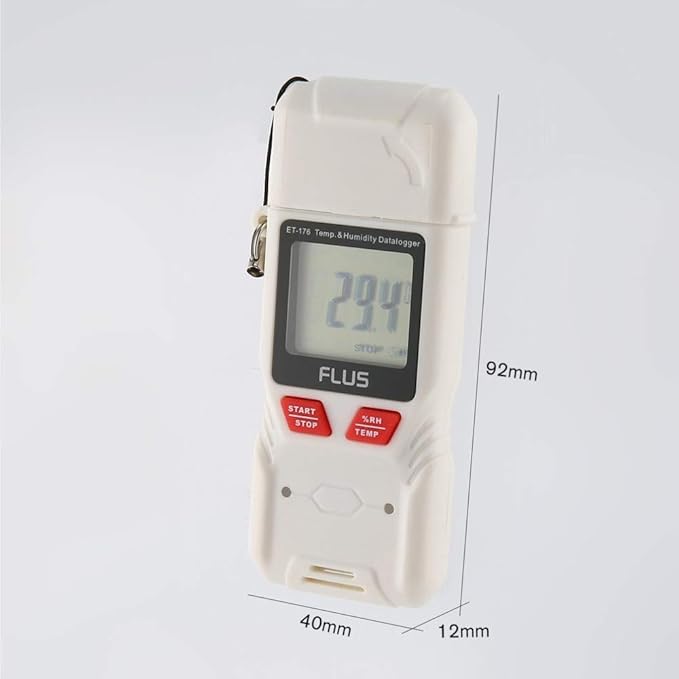 Temperature Humidity Data Logger Meter Indoor Outdoor Temperature Humidity Meter Thermometer Hygrometer Gauge - Image 5