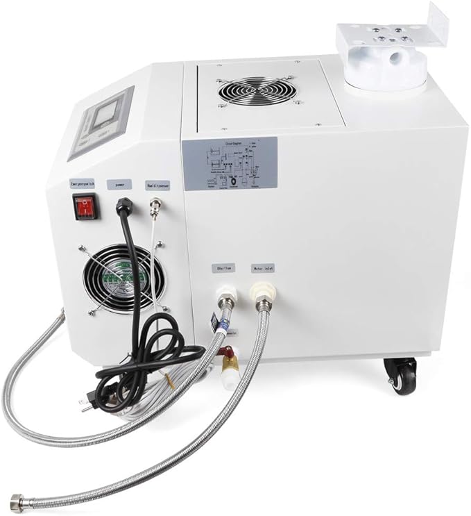 Ultrasonic Humidifier, Portable Continuous Cool Mist Maker Commercial Industrial Humidifier Humidistat and Remote Sensor Humidistat and Remote Sensor Grow Room, Garden, Industrial - Image 2