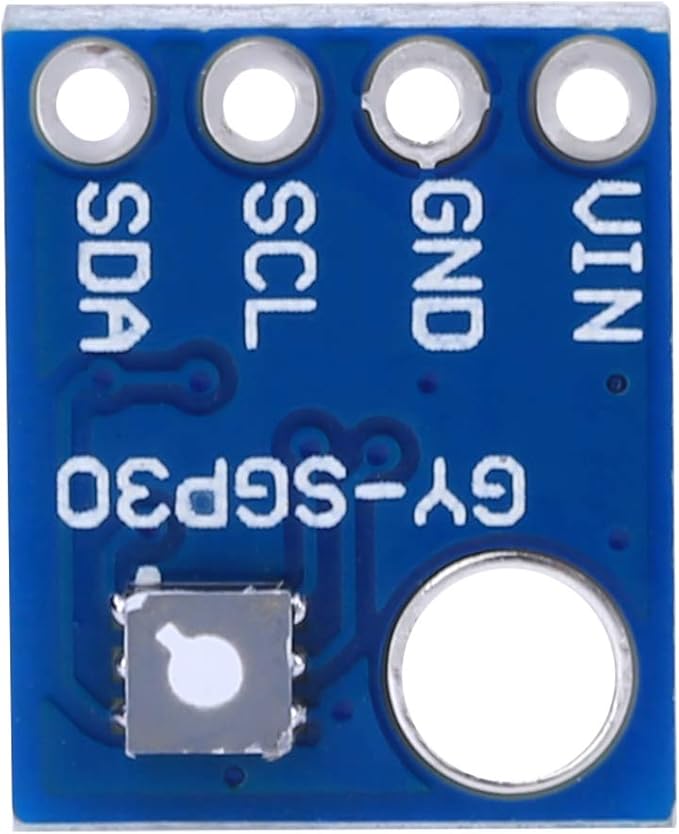 SGP30 Detector Module, eCO2 Air Quality Sensor Module for Environmental Monitoring, Smart Home, and IoT Applications with I2C Communication for 2V-5V Power Supply Compatible - Image 8