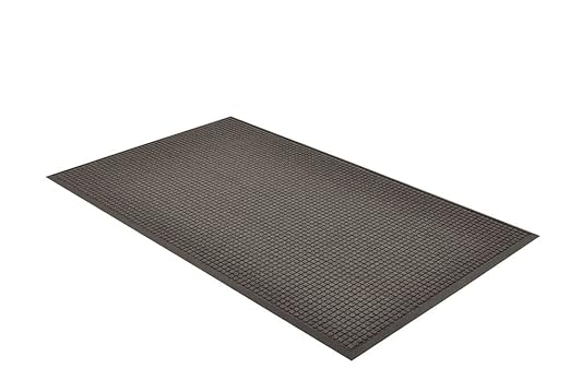 NoTrax 3'x10' Guzzler Commerical-Grade Entrance Mat, Dirt and Moisture Control, Rubber-Backed, Indoor/Outdoor, Charcoal, 166 - Image 5