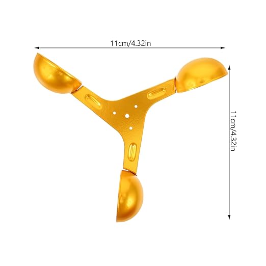 Anemometer Sensor Wind-Speed Monitoring Cup Replacement Aluminum Alloy Lightweight 7.08X7.08X1.49 Inch Outdoor Weather Station Wind Gauge - Image 2