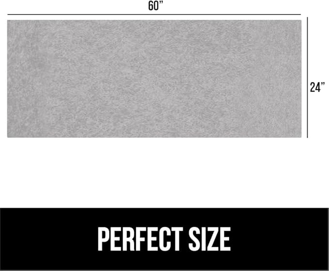 GORILLA GRIP LeakGuard Non-Adhesive Under Sink Mat for Kitchen Cabinet, 24x60, Waterproof Quick Dry Shelf Liner, Durable Absorbent Felt Mats for Bathroom Sinks, Cabinets, Dresser, Easy Trim Light Gray - Image 7