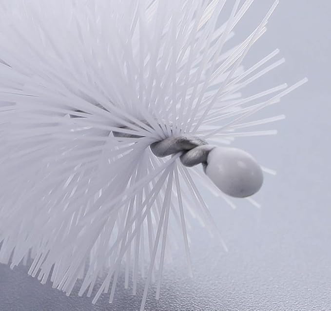 20Pcs 10 Sizes Humidifier Brush Cleaner Bottle Brush Small Diameter Drinking Straw Cleaning Brush,Black and White - Image 8