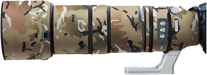 Lens Cover for Fujinon XF 150-600mm OIS WR Camouflage Camera Lens Protection Sleeve (Color #MC Camouflage - Waterproof) Rain Cover by OLEKURT