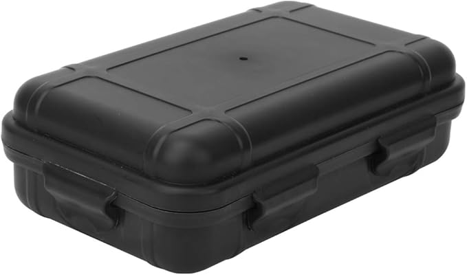 Alomejor Survival case,Shockproof airtight Dry Storage Box for Outdoor Anti Pressure Protection Emergency Kits Storing Electronics Carrying Small Gear by Alomejor