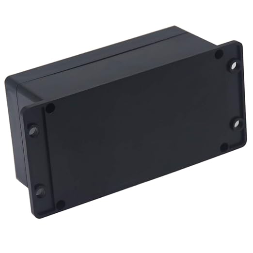 Junction Box IP65 Waterproof ABS Plastic Electrical Project Case Power Junction Boxes, Project Box with Fixed Ear Black 6.22x3.54x2.36 inch (158 x 90 x60 mm) - Image 8
