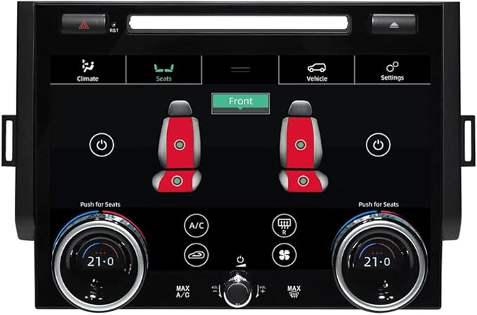 for 2013 2014 2015 2016 2017 Land Range Rover Sport L494 Car Climate Control Upgrade LCD Touch Screen AC Panel Control Air Conditioning Dashboard Seat heating Android Voice HVAC (L494 climate control) - Image 8