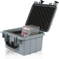 G-PLUS Graded Card Storage Box Compatible with BGS PSA SGC FGS Weatherproof Graded Sports Trading Cards(Small, Gray) by G-PLUS
