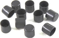 8Pcs 40mm Rubber Chair Leg Caps Black Rubber Leg Tips Round Furniture Feet for Tables Chairs Desks by Leliafleury