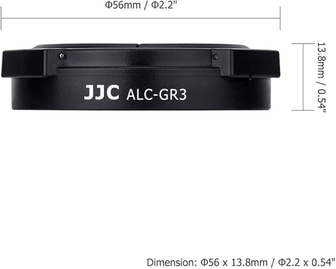 JJC Auto Open and Close Lens Cap Cover for Ricoh GR III GR III HDF GR3 GR3 HDF Digital Camera, Dustproof and Anti-Scratch Lens Protector No Need to Remove - Image 8