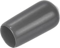 uxcell 20pcs Rubber End Caps 7mm(1/4") ID Vinyl PVC Round Tube Bolt Cap Cover Screw Thread Protectors Dark Grey by uxcell