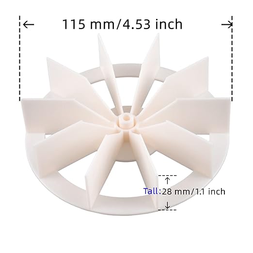 BOJACK Bathroom Vent Fan Motor 120V 60Hz 1A Compatible with Nutone Broan,663, 668, 662,688,659 - Image 4