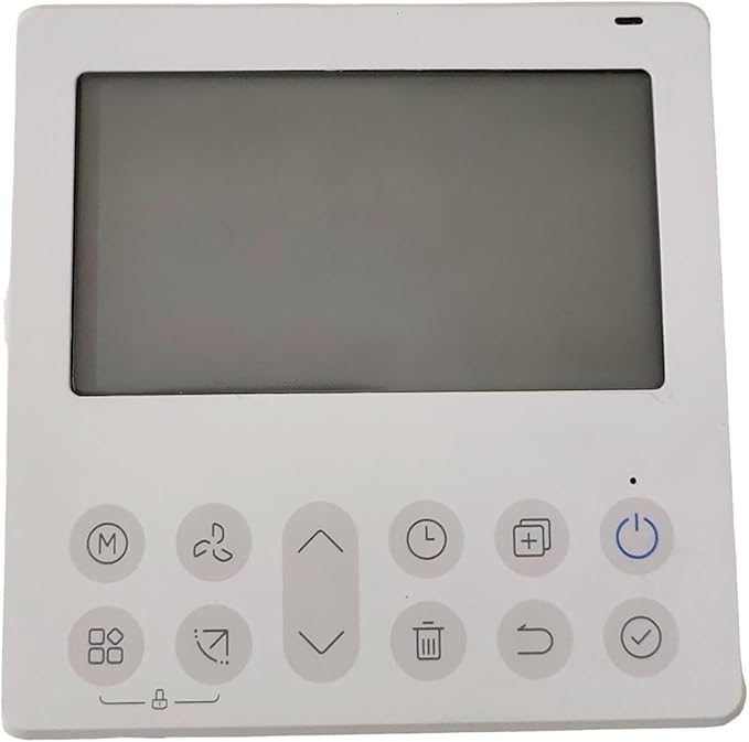Central Air Conditioning Line Controller, Compatible for Midea, KJR-120N(X6W)/B-GEF Manual Control Panel by Unknown