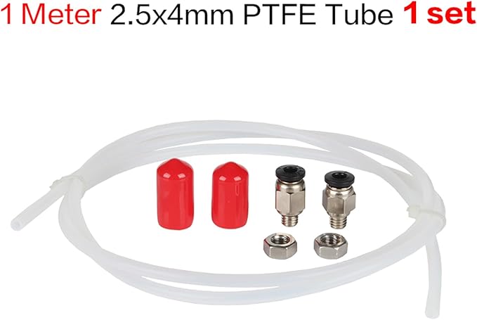 3D Printing Filaments Dry Box Tubing Set Improved 2.5x4mm 2.5MM Inner Diameter Feed Tube Installation Set - Image 6