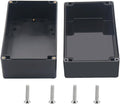 Outdoor Waterproof Junction Box IP67 Project Box ABS Black Electrical Boxes Electronic Enclsoure for DIY Project 7.9 x 4.7 x 4.5 inch (200x120x113mm) by Otdorpatio