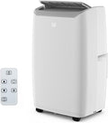 GarveeHome 14000 BTU Portable Air Conditioner, Quiet Portable AC Unit with Fan & Dehumidifier, Cooling Cools Room up to 750 sq.ft, Air Conditioner with Remote & 24H Timer for Rooms, Bedroom, Office by GarveeHome