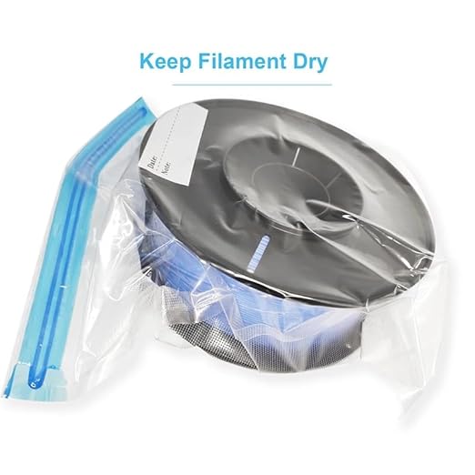 17PCS Filament Storage Bags, 3D Filament Vacuum Bags Kit with Hand Pump, Sealing Clips for 3D Printer Filament Storage, for Filament Dryer Box (13.4x11.8 inch) - Image 2
