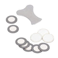 10Pcs Ultrasonic Mist Maker Fogger Ceramic Discs Replacement 20mm Atomizer Accessory Set for Humidifier Parts by LiebeWH