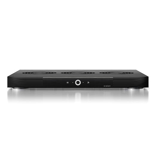 AC Infinity AIRCOM S9, Quiet Cooling Fan System 17" Top-Exhaust for Receivers, Amps, DVR, AV Cabinet Components by ACInfinity