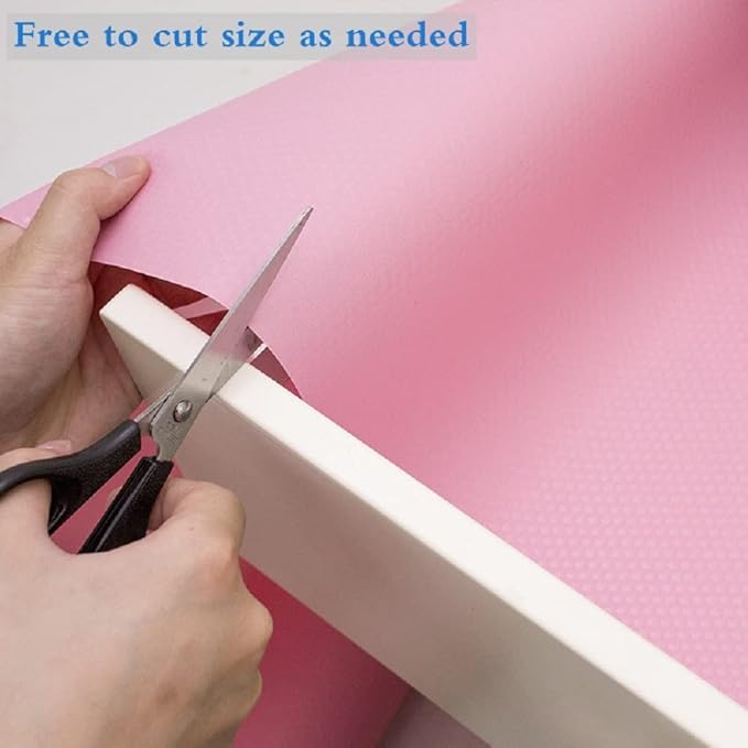 Shelf Liner, Drawer Liners for Kitchen,Non Adhesive Water Resistant, Strong Grip,Easy Clean and Trim, Smooth Surface Liners for Kitchen Cabinets, Shelves, Pantry（11.9inches x 59 inches） - Image 4