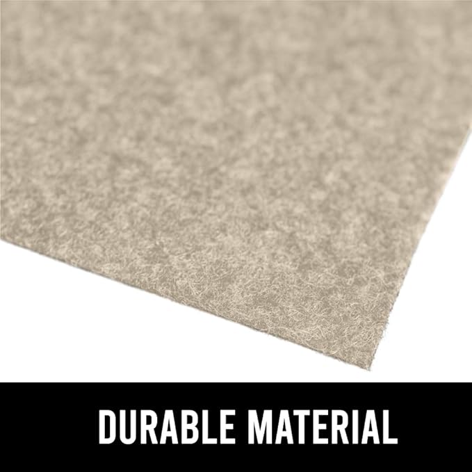 GORILLA GRIP LeakGuard Non-Adhesive Under Sink Mat for Kitchen Cabinet, Waterproof Quick Dry Shelf Liner, Durable Absorbent Felt Mats for Bathroom Sinks, Cabinets, Dresser, Easy to Trim, 24x24 Beige - Image 9