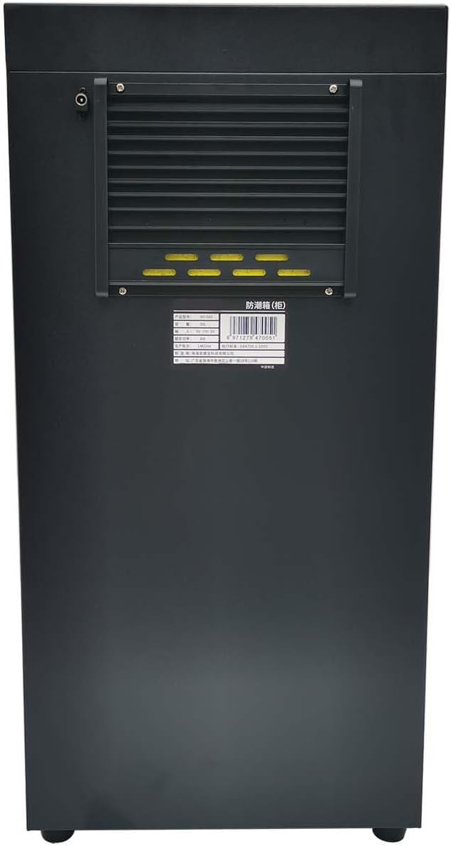 50L Digital Camera Dehumidify Storage, Dehumidifying Dry Cabinet Box, 4 Layers for Camera Lens, Electronic Equipment, Electronic Dry Cabinet Storage with Temp & Humidity LED Screen - Image 8