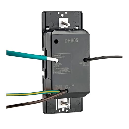 Leviton Humidity Sensor Switch for Bathroom Exhaust Fan, Automate Ventilation, Air Circulation, Moisture Control, ¼ HP, Single Pole, DHS05-1LI, Ivory - Image 2