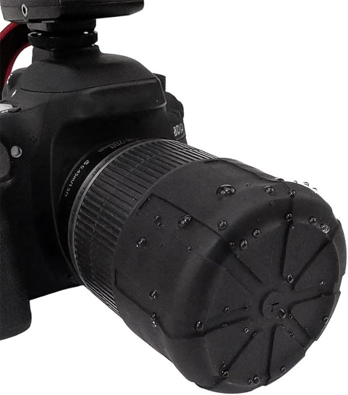 3Pcs Waterproof Silicone Universal Lens Cap Cover for 65-110mm DSLR Camera Lenses - Image 4