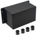 Junction Box IP65 Waterproof ABS Plastic Electrical Project Case Power Junction Boxes, Project Box with Fixed Ear Black 7.87x4.72x4.45 inch (200 x 120 x113 mm) by Otdorpatio