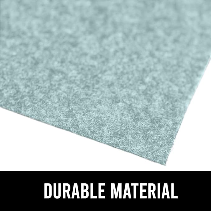 GORILLA GRIP LeakGuard Non-Adhesive Under Sink Mat for Kitchen Cabinet, 24x50, Waterproof Quick Dry Shelf Liner, Durable Absorbent Felt Mats for Bathroom Sinks, Cabinets, Dresser, Easy Trim, Spa Blue - Image 9