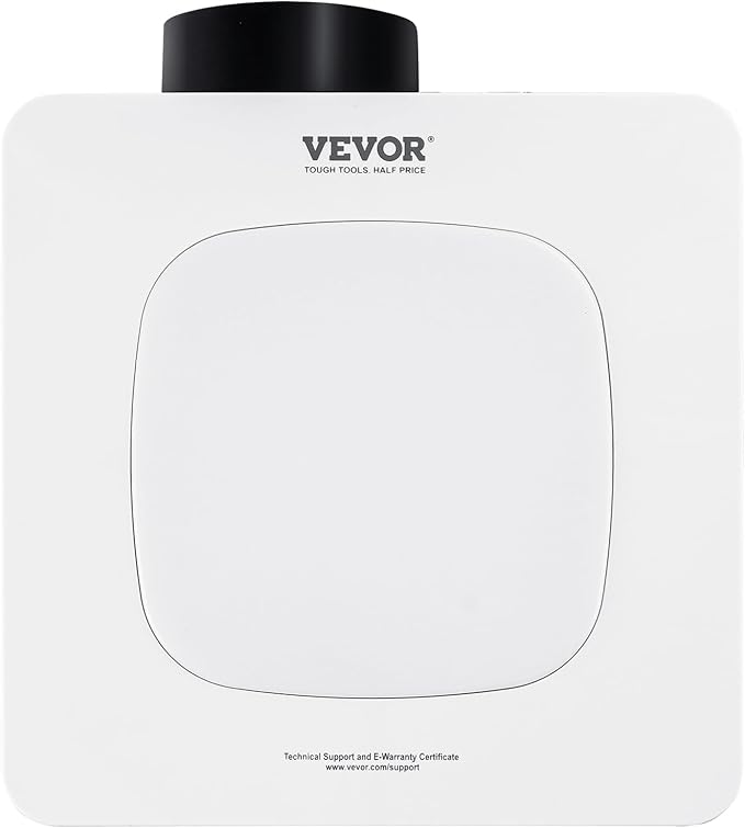 VEVOR Bathroom Exhaust Fan, 80 CFM High-Efficiency Ventilation, 1.5sones Low Noise Operation All-Copper Motor, Remote Control, Energy-Saving Bathroom Ceiling Fan, Attic Access Needed - Image 10