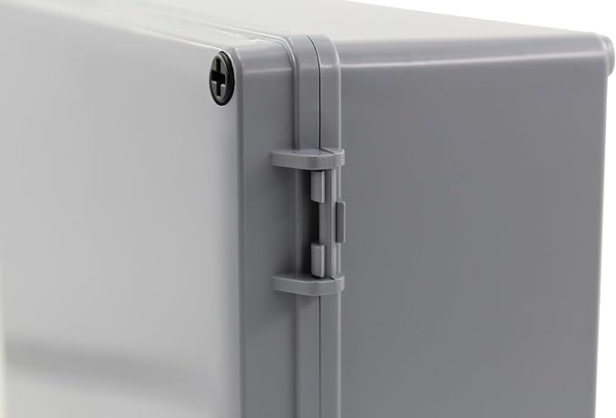 Co. Weather & Dust Proof PS Plastic Junction Conduit Box (1, 12" x 8" x 4") - Image 4
