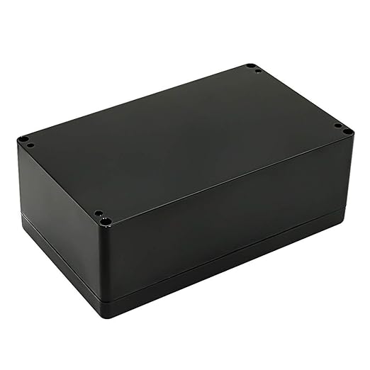 LeMotech ABS Plastic Electrical Project Case Power Junction Box, Project Box Black 7.87 x 4.72 x 2.95 inch (200 x 120 x 75 mm) - Image 5