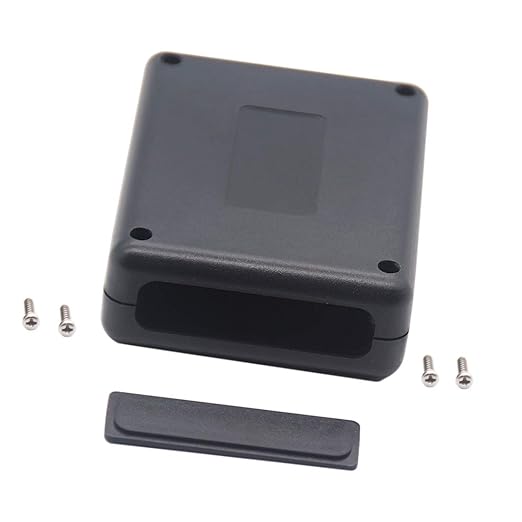 Zulkit 12 Packs Project Boxes ABS Plastic Electrical Project Case Power Junction Box Black 3.54 x 2.76 x 1.10 inch (90 x 70 x 28 mm) - Image 4