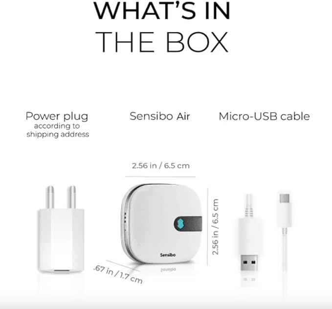 Sensibo Air - Smart Air Conditioner Controller. Apple HomeKit Certified. 60-Seconds Installation. Maintains Comfort and Energy Saving Features. Compatible with Google, Alexa, Apple HomeKit & Siri - Image 5