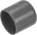 uxcell 20pcs Rubber End Caps 25mm(1") ID Vinyl PVC Round Tube Bolt Cap Cover Screw Thread Protectors Dark Grey by uxcell