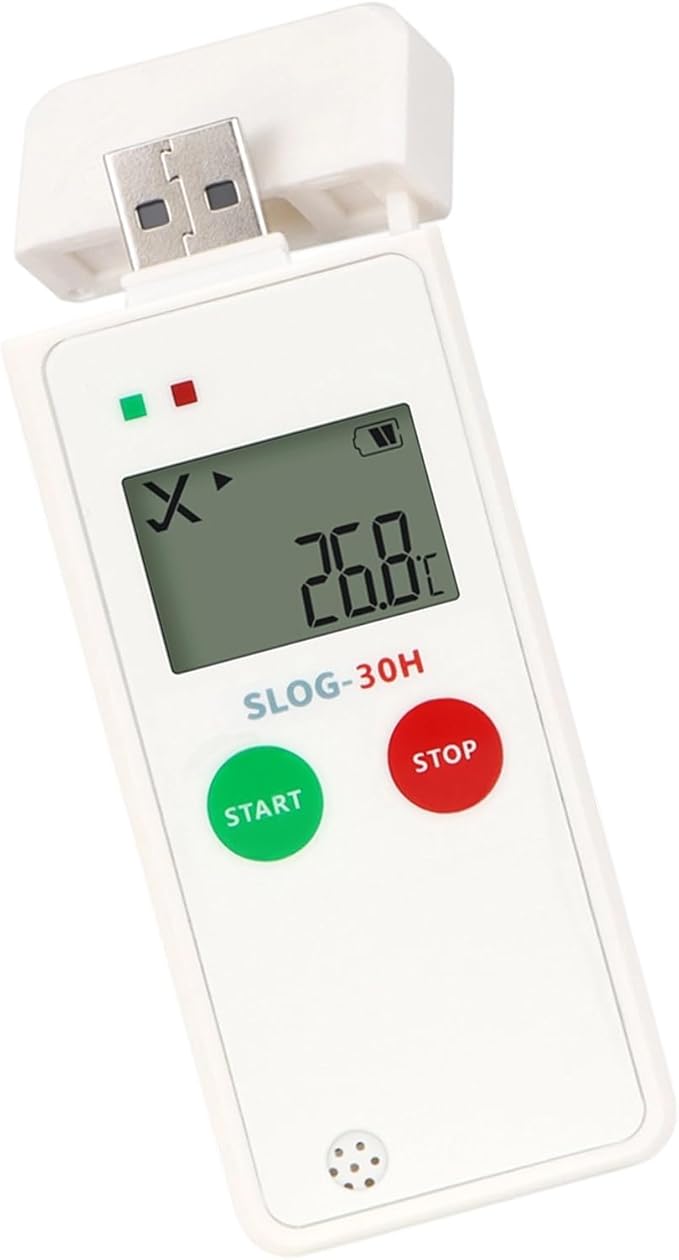 High Accuracy Temperature Humidity Data Logger with LCD Display Alarm Function for Warehouse Cold Chain - Image 6