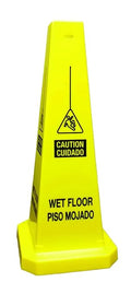 Cortina Lamba 25" Cone "Safety First" Eng/Spanish, 03-600-07, Yellow by Cortina+Safety+Products