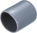 uxcell 20pcs Rubber End Caps 16mm(5/8") ID Vinyl PVC Round Tube Bolt Cap Cover Screw Thread Protectors Grey by uxcell
