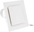 Nalle Ventilation Fan Ceiling Bathroom Exhaust Fan Extractor Fan (No Attic Access Required) (120 CFM 1.2 Sones) （Style B） by Nalle
