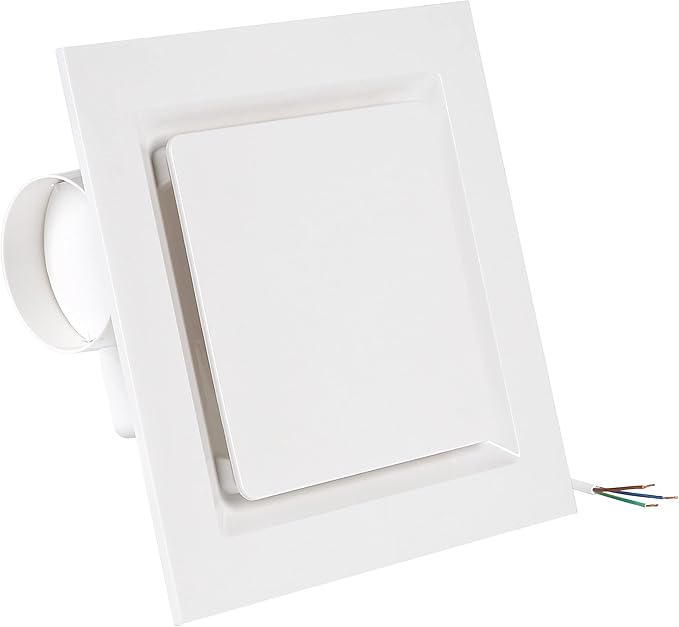 Nalle Ventilation Fan Ceiling Bathroom Exhaust Fan Extractor Fan (No Attic Access Required) (120 CFM 1.2 Sones) （Style B） by Nalle